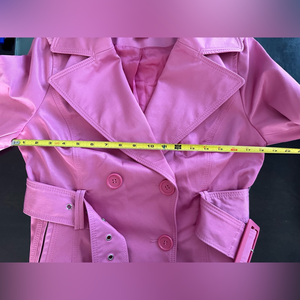 Pink Belted Jacket - Picture 10 of 10